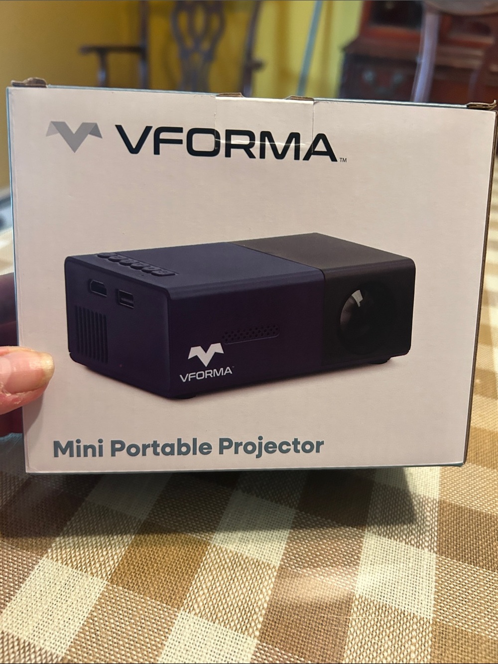 NWT Mini Portable Projector - Black
